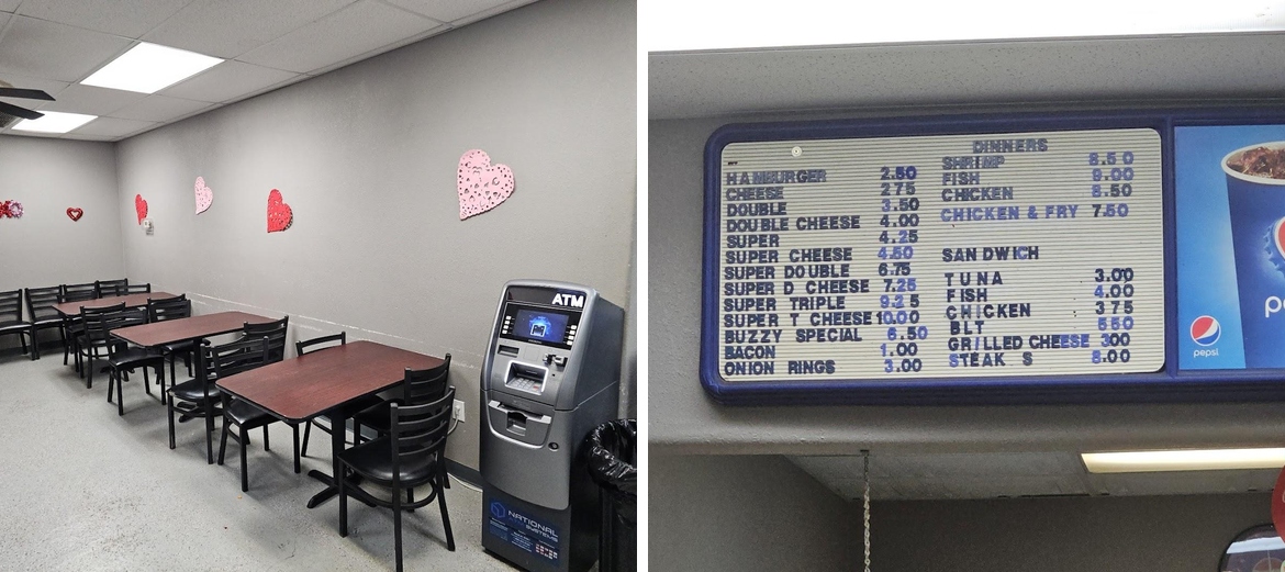 Buzzy's Drive-In Menu