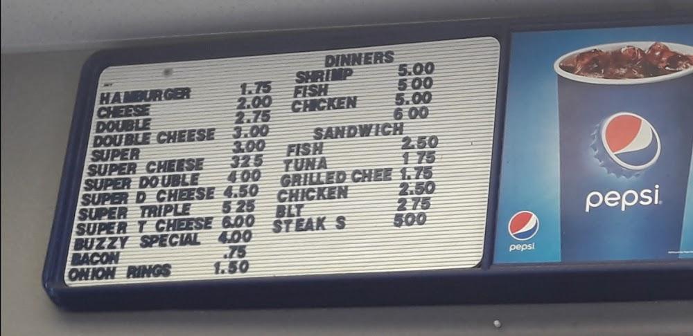 Buzzy's Drive-In Menu image 4